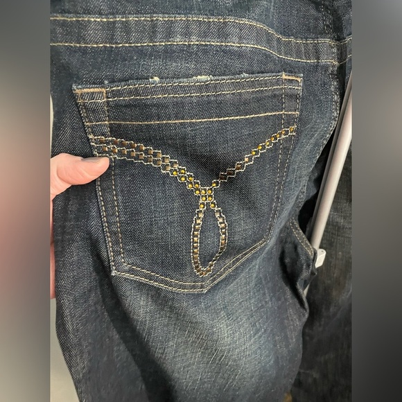 NWT Calvin Klein slim fit bootcut jeans 12x32 - Picture 6 of 10